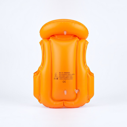 Kids Inflatable Swimming Life Jacket Vest with Adjustable Buckle Ali Sports