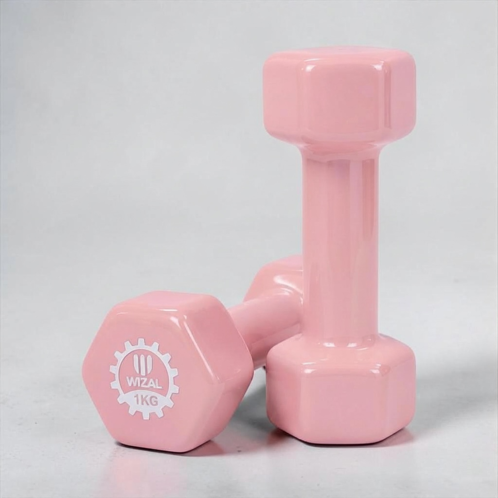 Wizal Vinyl Coated Dumbbell- Pack of 2 Wizal