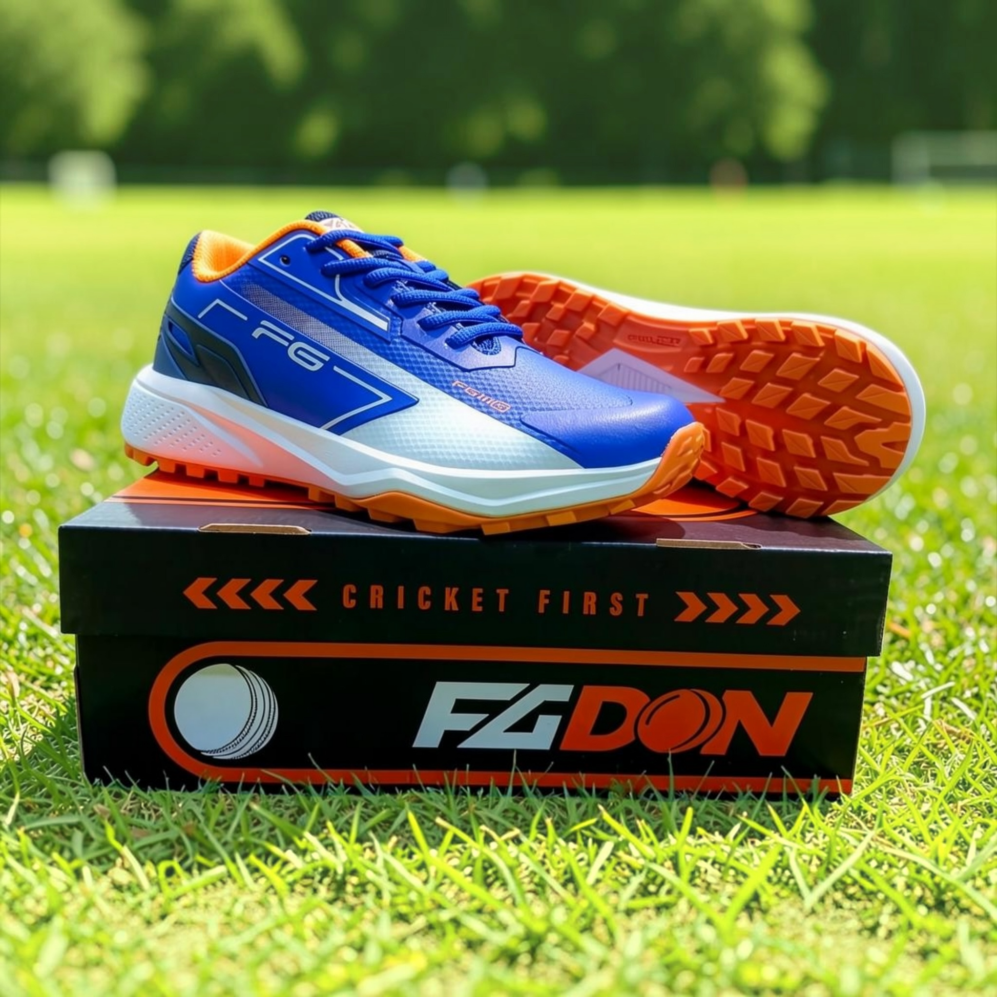 FG Don 111G Cricket Shoes - Blue FG DON