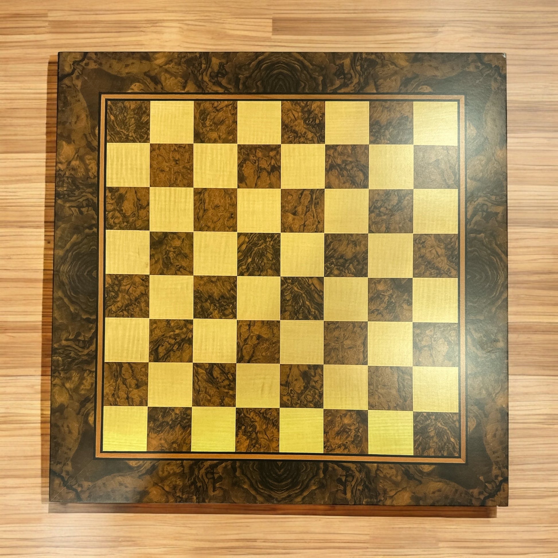 The Grandmaster’s Choice – Luxury Burlwood Chess Set Ali Sports