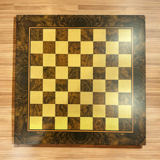 The Grandmaster’s Choice – Luxury Burlwood Chess Set Ali Sports
