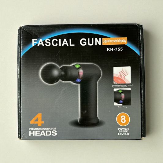 Smart Fascia Massage Gun KH-755 – LCD Display + Heat Therapy Ali Sports