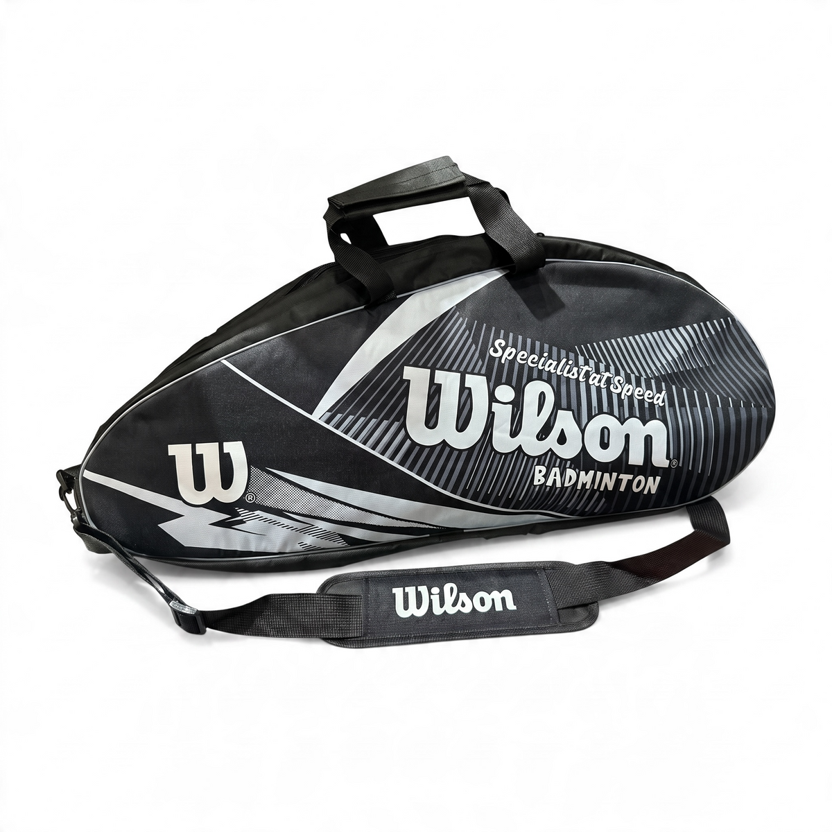 Wilson Vortex Speed Pro Racket Bag - Black Wilson