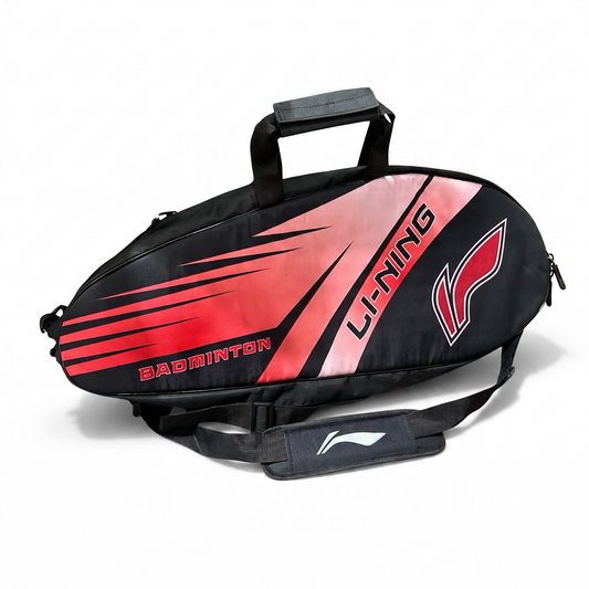 Li-Ning Dragon Fire Racket Bag - Red Black Li-Ning