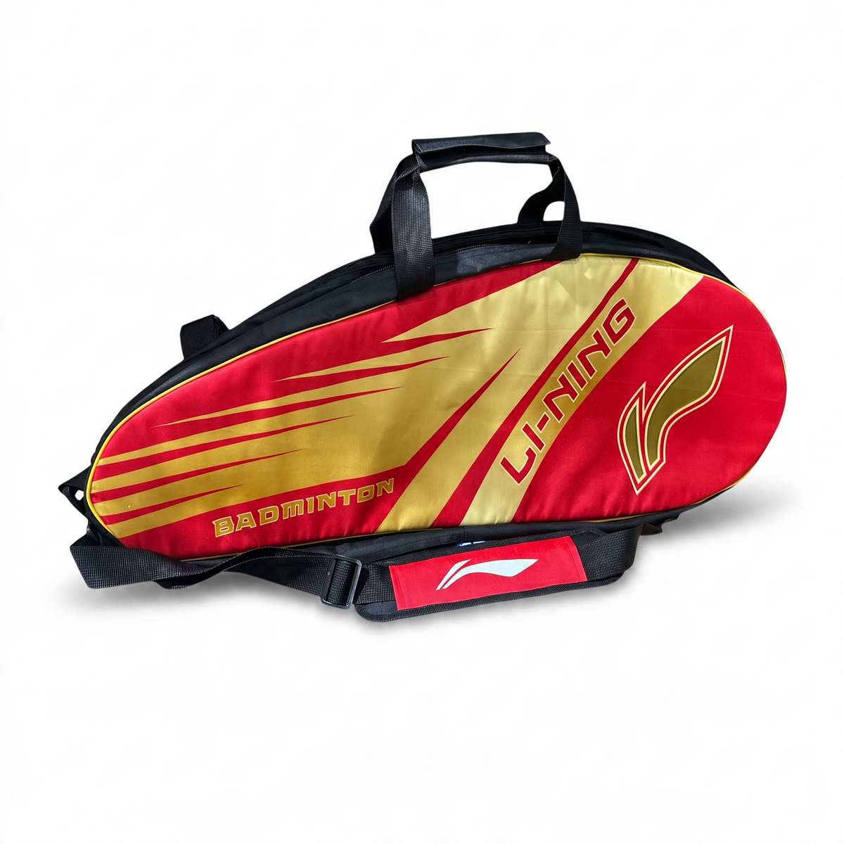 Li-Ning Dragon Fire Racket Bag - Red Gold Li-Ning