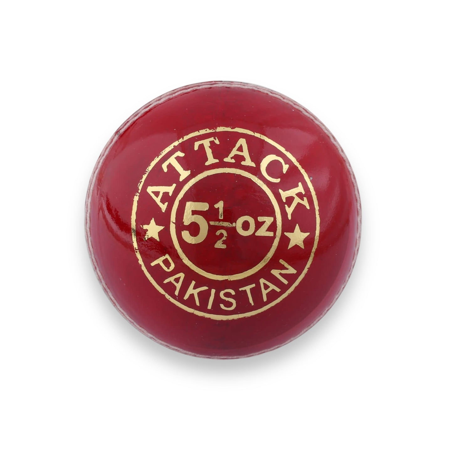 CA Attack Red Cricket Ball (Pack of 6) CA