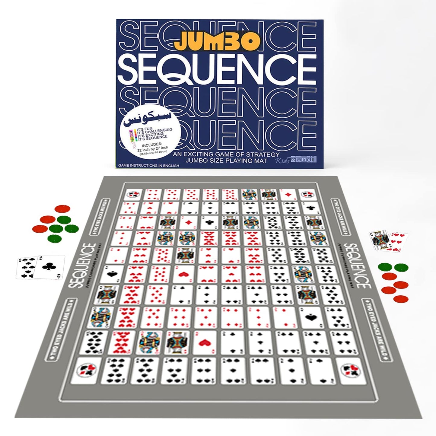 Sequence Board Game Ali Sports