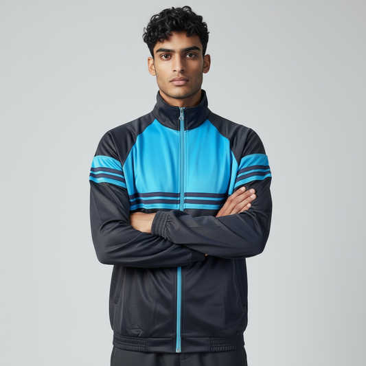 Dual-Tone Blue Training Upper - Ali Sports