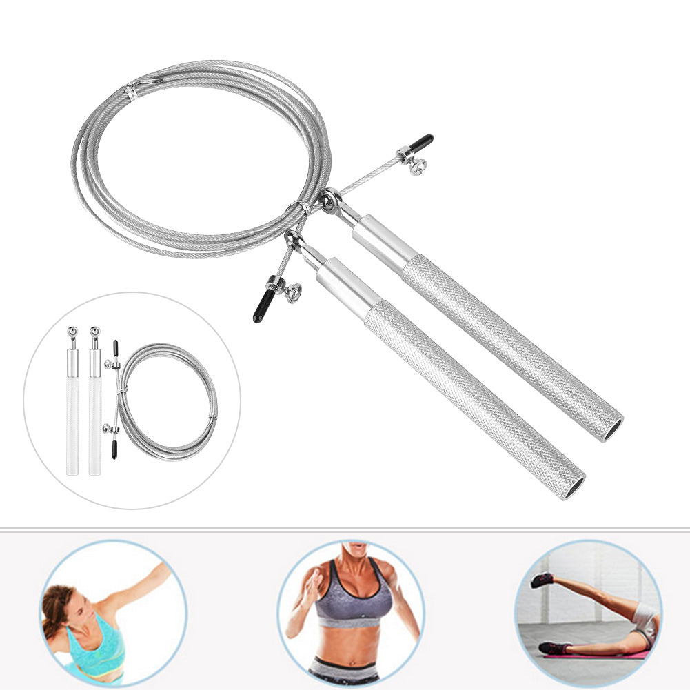 Speed Jump Rope Aluminum with Anti Slip Handles - Ali Sports
