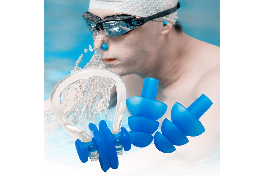 Swimming Ear and Nose Plug Set - Ali Sports