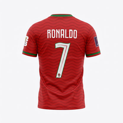 Portugal Home 2026 Jersey Shirt - Ronaldo 7 Ali Sports