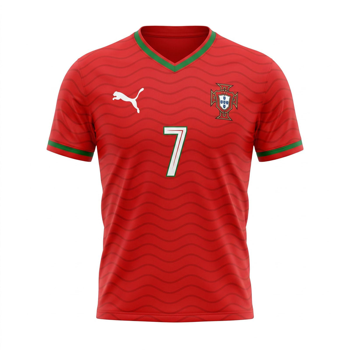 Portugal Home 2026 Jersey Shirt - Ronaldo 7 Ali Sports