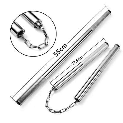 Nun Chaku Stainless Steel for Martial Arts - Ali Sports